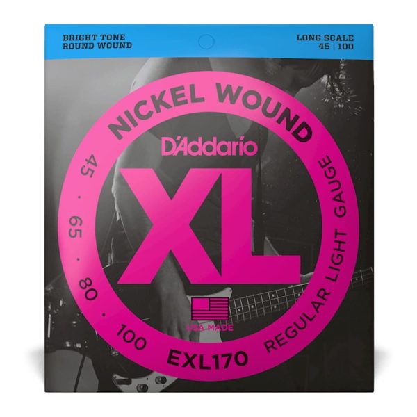 CUERDAS BAJO ELÉCTRICO D’ADDARIO EXL170