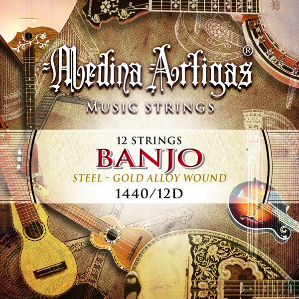 CUERDAS BANJO A1440D-12.